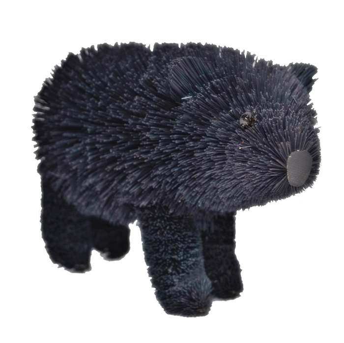 Brushart Bristle Brush Animal Black Bear 7